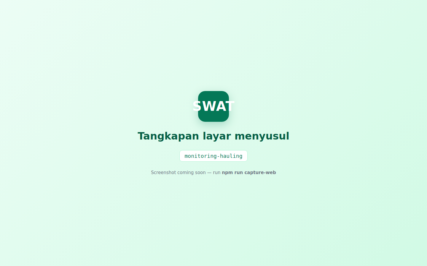 Pengangkutan Sampah